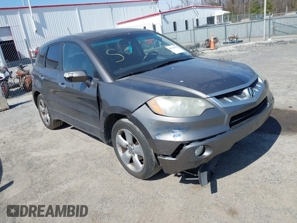 2008 Acura RDX with VIN 5J8TB182X8A001330, listed as a IAAI auction lot 41714122 with 1 mi miles. Bid and sale history available at carsss.com. Image 1.