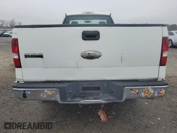 2008 Ford F-150 XL with VIN 1FTRF12298KB29848, listed as a Copart auction lot 84317654 with 252,162 mi miles and Clean Title. Bid and sale history available at carsss.com. Image 6.