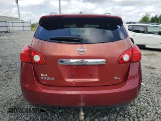 2011 Nissan Rogue SV with VIN JN8AS5MT8BW174449, listed as a Copart auction lot 51054955 with 192,636 mi miles and Salvage Title. Bid and sale history available at carsss.com. Image 6.