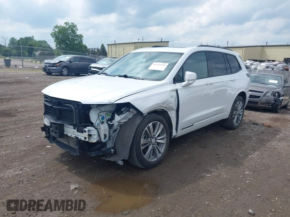 2020 Cadillac XT6 AWD Sport with VIN 1GYKPGRS0LZ140979, listed as a IAAI auction lot 42719794 with 111,420 mi miles and . Bid and sale history available at DreamBid. Image 20.