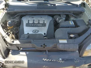 2006 Hyundai Tucson GLS with VIN KM8JN12DX6U375256, listed as a Copart auction lot 58896804 with 134,037 mi miles and Salvage Title. Bid and sale history available at carsss.com. Image 12.