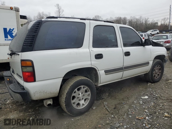 2004 Chevrolet Tahoe LS with VIN 1GNEK13V94J296124, listed as a Copart auction lot 85207644 with 0 mi miles and Salvage Title. Bid and sale history available at carsss.com. Image 3.