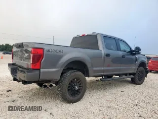 2022 Ford F-250 XL with VIN 1FT7W2BT2NEG33139, listed as a Copart auction lot 61925525 with 53,561 mi miles and Salvage title. Bid and sale history available at DreamBid. Image 3.