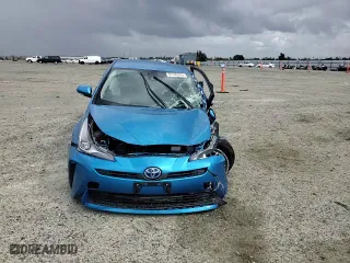 2019 Toyota Prius L Eco with VIN JTDKARFU3K3099712, listed as a Copart auction lot 51109725 with 14,482 mi miles and Salvage Title. Bid and sale history available at carsss.com. Image 11.