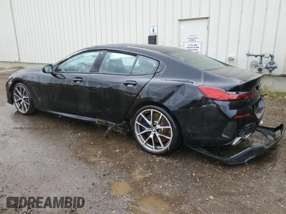 2020 BMW 8 Series M850i with VIN WBAGV8C09LCD82171, listed as a Copart auction lot 71857284 with Not Provided miles and Salvage Title. Bid and sale history available at carsss.com. Image 2.