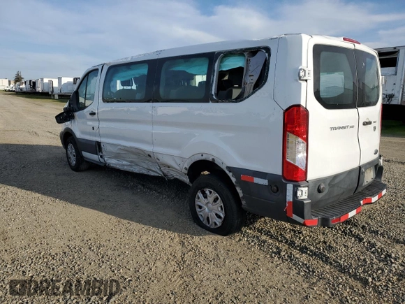2019 Ford Transit Passenger XL with VIN 1FBZX2ZM1KKA31922, listed as a Copart auction lot 48793945 with 156,062 mi miles and Salvage Title. Bid and sale history available at carsss.com. Image 2.