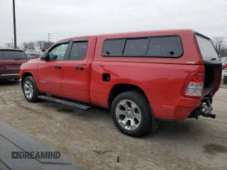 2023 Ram 1500 Big Horn with VIN 1C6RRFBG4PN525383, listed as a Copart auction lot 43139465 with 20,769 mi miles and Salvage Title. Bid and sale history available at carsss.com. Image 2.