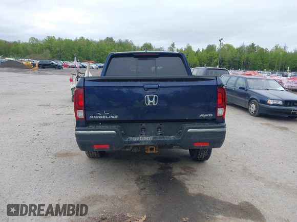 2017 Honda Ridgeline RTL-E with VIN 5FPYK3F78HB018267, listed as a IAAI auction lot 42299573 with 123,207 mi miles and . Bid and sale history available at DreamBid. Image 16.