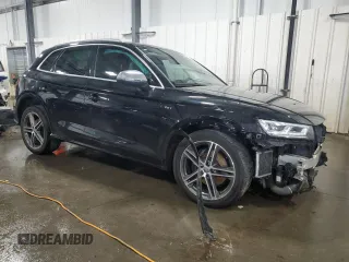 2018 Audi SQ5 Premium Plus with VIN WA1A4AFY7J2200661, listed as a Copart auction lot 67159764 with 69,524 mi miles and Salvage Title. Bid and sale history available at DreamBid. Image 4.