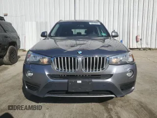 2016 BMW X3 xDrive28i with VIN 5UXWX9C57G0D77275, listed as a Copart auction lot 52370655 with 106,358 mi miles and Salvage Title. Bid and sale history available at DreamBid. Image 5.