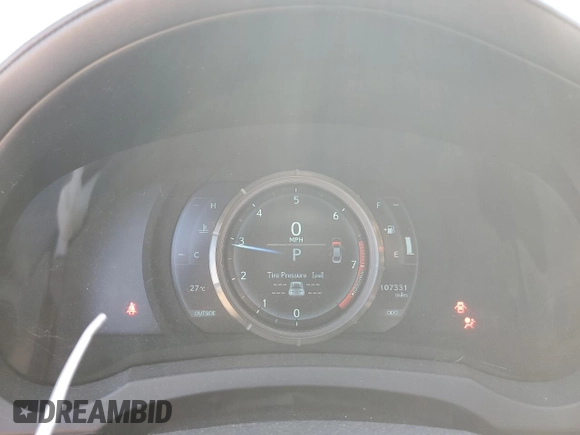 2015 Lexus IS 350 with VIN JTHCE1D22F5009910, listed as a Copart auction lot 58900054 with 107,331 mi miles and Clean Title. Bid and sale history available at DreamBid. Image 9.