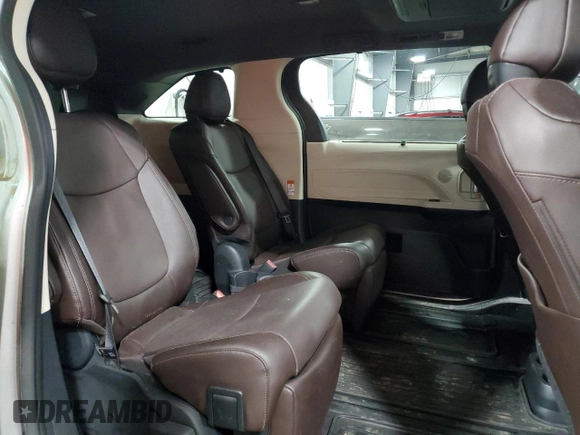 2023 Toyota Sienna Platinum with VIN 5TDESKFCXPS084364, listed as a Copart auction lot 85264314 with 19,158 mi miles and Salvage Title. Bid and sale history available at DreamBid. Image 11.