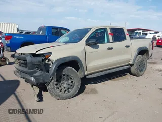 2023 Chevrolet Colorado 4WD Trail Boss with VIN 1GCPTEEK8P1203736, listed as a IAAI auction lot 40365480 with 15,968 mi miles. Bid and sale history available at carsss.com. Image 16.