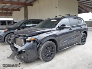 2022 Hyundai Santa Fe SEL with VIN 5NMS64AJ4NH424603, listed as a Copart auction lot 51978285 with 52,682 mi miles and Salvage Title. Bid and sale history available at carsss.com. Image 1.