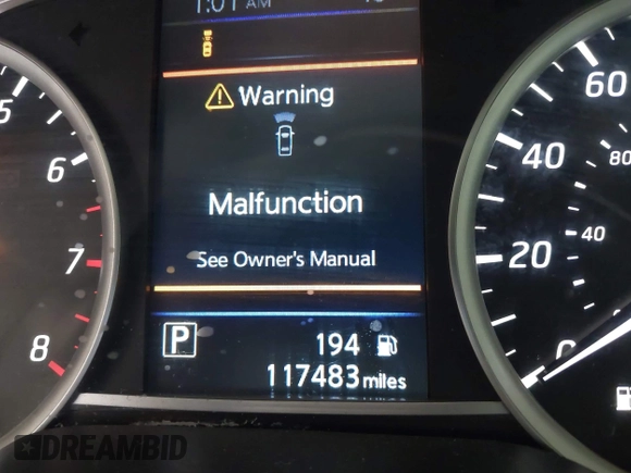 2019 Nissan Sentra SV z VIN 3N1AB7AP1KL611912, wystawiony jako IAAI lot #41474550 z przebiegiem 117 483 mil mil oraz . Historia ofert i sprzedaży dostępna na DreamBid. Obrazek 15.