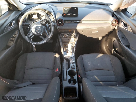 2018 Mazda CX-3 Sport with VIN JM1DKFB78J0317177, listed as a Copart auction lot 41909555 with 53,890 mi miles and Salvage Title. Bid and sale history available at carsss.com. Image 8.