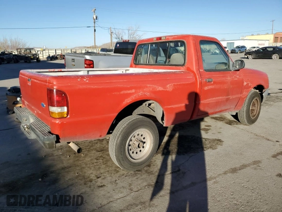 1994 Ford Ranger Splash with VIN 1FTCR10A3RTA10938, listed as a Copart auction lot 87162454 with 10,127 mi miles and Salvage Title. Bid and sale history available at DreamBid. Image 3.