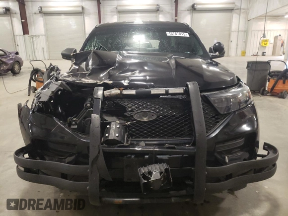 2020 Ford Explorer z VIN 1FM5K8AC3LGB76166, wystawiony jako Copart lot #43787015 z przebiegiem 107 560 mil mil oraz Szkoda całkowita • Salvage title. Historia ofert i sprzedaży dostępna na DreamBid. Obrazek 5.