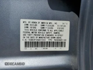 2016 Acura ILX z VIN 19UDE2F30GA010503, wystawiony jako Copart lot #59040485 z przebiegiem 129 353 mil mil oraz Szkoda całkowita • Salvage title. Historia ofert i sprzedaży dostępna na DreamBid. Obrazek 12.