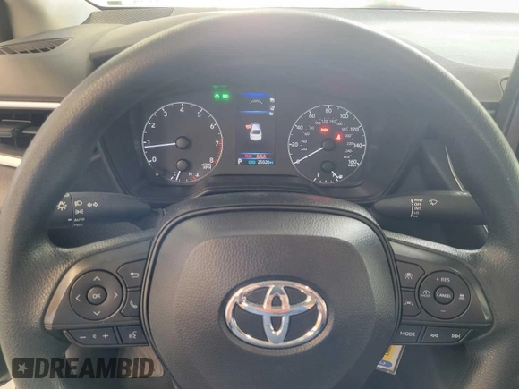 2024 Toyota Corolla LE with VIN 5YFB4MDE8RP137586, listed as a IAAI auction lot 42791681 with 25,019 mi miles and . Bid and sale history available at DreamBid. Image 7.