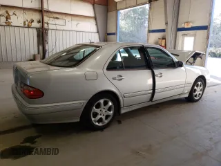2002 Mercedes-Benz E-Class with VIN WDBJF65J12B499887, listed as a Copart auction lot 48708375 with 194,556 mi miles and Salvage Title. Bid and sale history available at carsss.com. Image 3.
