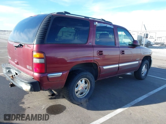 2001 GMC Yukon SLT with VIN 1GKEK13T71J173316, listed as a IAAI auction lot 41362648 with 276,222 mi miles. Bid and sale history available at carsss.com. Image 4.