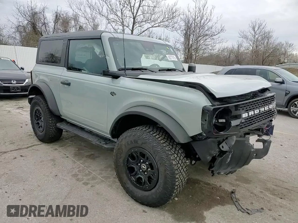 2022 Ford Bronco with VIN 1FMDE5CP1NLB68658, listed as a Copart auction lot 50777015 with 10,203 mi miles and Salvage Title. Bid and sale history available at DreamBid. Image 11.
