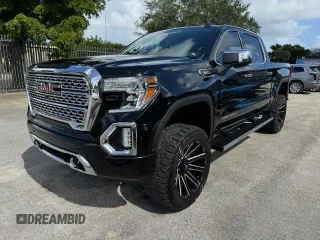 2020 GMC Sierra 1500 Denali with VIN 3GTU9FET2LG449385, listed as a Copart auction lot 53585345 with 21,777 mi miles and Non Repairable. Bid and sale history available at carsss.com. Image 1.