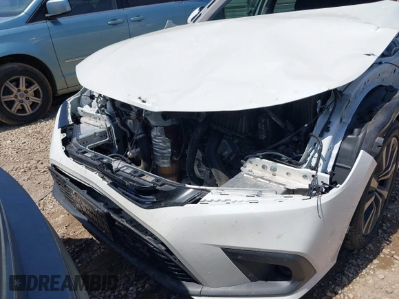 2023 Honda Civic EX with VIN 2HGFE1F76PH324177, listed as a IAAI auction lot 42253724 with 26,950 mi miles and . Bid and sale history available at DreamBid. Image 13.