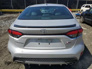 2020 Toyota Corolla XSE with VIN 5YFT4RCE8LP056484, listed as a Copart auction lot 50172275 with 13,546 mi miles and Salvage Title. Bid and sale history available at carsss.com. Image 6.