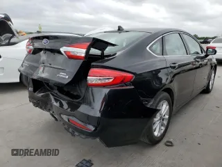 2019 Ford Fusion Hybrid SEL with VIN 3FA6P0MU5KR235893, listed as a Copart auction lot 49295113 with 129,936 mi miles. Bid and sale history available at carsss.com. Image 3.