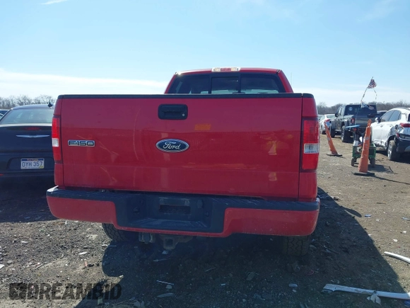 2005 Ford F-150 STX with VIN 1FTRX14W25NA45992, listed as a IAAI auction lot 41702409 with 202,867 mi miles. Bid and sale history available at carsss.com. Image 17.