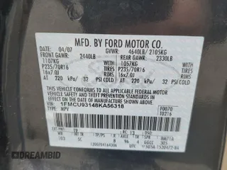 2008 Ford Escape XLT with VIN 1FMCU93148KA56318, listed as a Copart auction lot 50902035 with 147,528 mi miles and Salvage Title. Bid and sale history available at carsss.com. Image 14.