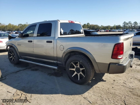 2009 Dodge Ram 1500 SLT with VIN 1D3HB13P99J527156, listed as a Copart auction lot 43590195 with 283,004 mi miles and Salvage Title. Bid and sale history available at carsss.com. Image 2.