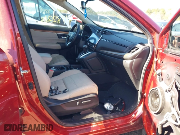 2017 Honda CR-V Touring with VIN 5J6RW2H95HL063877, listed as a IAAI auction lot 41982213 with 47,265 mi miles. Bid and sale history available at carsss.com. Image 5.
