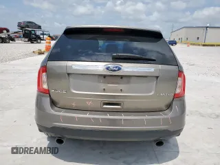 2013 Ford Edge Limited with VIN 2FMDK3KC0DBB57967, listed as a Copart auction lot 61081555 with 228,420 mi miles and Salvage title. Bid and sale history available at DreamBid. Image 6.