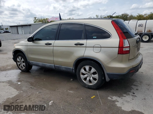 2007 Honda CR-V LX with VIN JHLRE38357C025660, listed as a Copart auction lot 47817285 with 251,275 mi miles and Salvage Title. Bid and sale history available at carsss.com. Image 2.