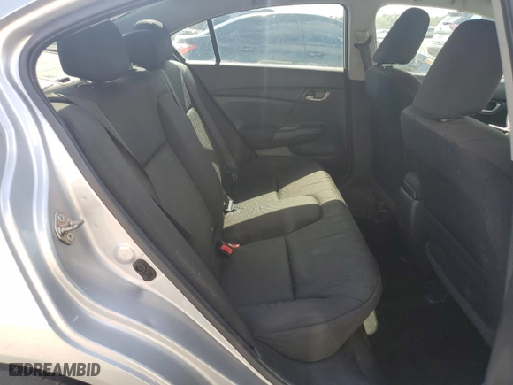 2015 Honda Civic Sedan LX with VIN 19XFB2F56FE207124, listed as a Copart auction lot 77129264 with 131,197 mi miles and Salvage Title. Bid and sale history available at carsss.com. Image 10.