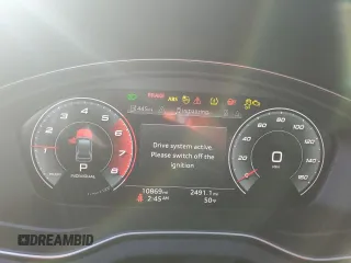 2022 Audi SQ5 Premium Plus with VIN WA1B4AFY8N2091606, listed as a Copart auction lot 86721464 with 10,869 mi miles and Salvage Title. Bid and sale history available at carsss.com. Image 9.
