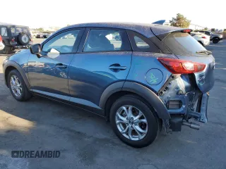 2018 Mazda CX-3 Sport with VIN JM1DKDB77J0315277, listed as a Copart auction lot 77987744 with 46,616 mi miles and Salvage Title. Bid and sale history available at carsss.com. Image 2.