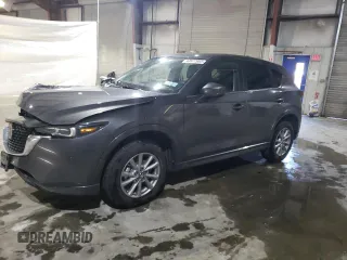 2025 Mazda CX-5 2.5 S Preferred Package with VIN JM3KFBCL5S0571972, listed as a Copart auction lot 43577985 with 3,363 mi miles and Salvage Title. Bid and sale history available at carsss.com. Image 1.