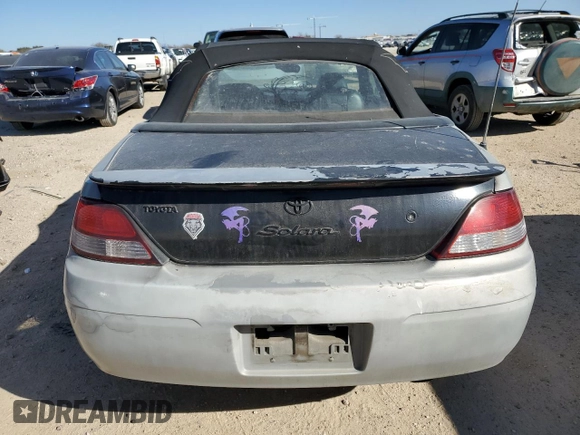 2001 Toyota Solara SE with VIN 2T1FF22P61C423767, listed as a Copart auction lot 42567545 with 227,616 mi miles and Salvage Title. Bid and sale history available at DreamBid. Image 6.