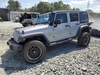 2016 Jeep Wrangler Unlimited Sport z VIN 1C4BJWDG1GL187340, wystawiony jako Copart lot #56011075 z przebiegiem 155 215 mil mil oraz Szkoda całkowita • Salvage title. Historia ofert i sprzedaży dostępna na DreamBid. Obrazek 1.