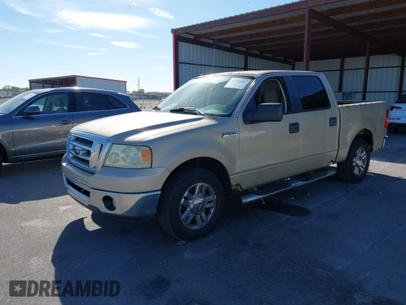2008 Ford F-150 XLT with VIN 1FTPW12V68FB88382, listed as a IAAI auction lot 41737462 with 144,174 mi miles and . Bid and sale history available at DreamBid. Image 2.