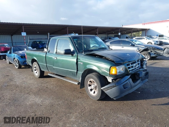 2002 Ford Ranger XLT Appearance with VIN 1FTYR44E92PA92256, listed as a IAAI auction lot 41562911 with 206,757 mi miles. Bid and sale history available at carsss.com. Image 1.
