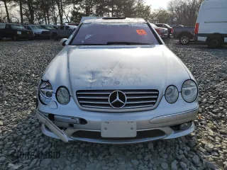 2003 Mercedes-Benz CL-Class 5.0L with VIN WDBPJ75J63A035886, listed as a Copart auction lot 87163504 with 67,919 mi miles and Salvage Title. Bid and sale history available at carsss.com. Image 5.