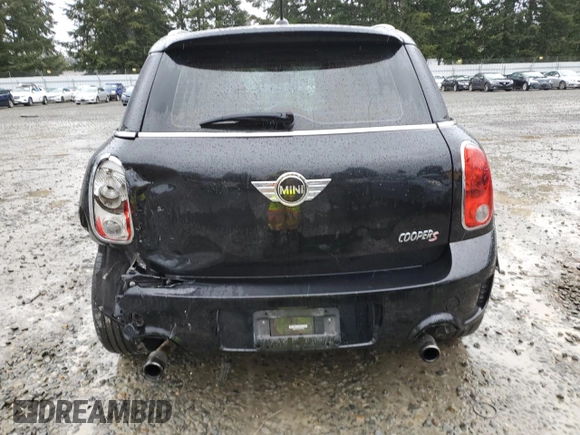 2013 MINI Countryman S z VIN WMWZC3C51DWP22813, wystawiony jako Copart lot #48595455 z przebiegiem 94 903 mil mil oraz Szkoda całkowita • Salvage title. Historia ofert i sprzedaży dostępna na DreamBid. Obrazek 6.