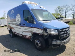 2022 Mercedes-Benz Sprinter with VIN W1Y8EB3Y6NT093478, listed as a Copart auction lot 55573435 with 54,663 mi miles and Salvage Title. Bid and sale history available at DreamBid. Image 4.