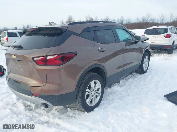 2019 Chevrolet Blazer with VIN 3GNKBHRS8KS704102, listed as a IAAI auction lot 41187364 with 92,820 mi miles. Bid and sale history available at carsss.com. Image 4.