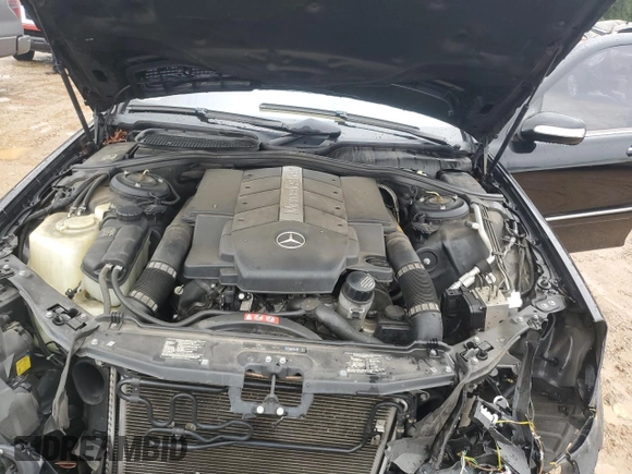 2005 Mercedes-Benz S-Class 4.3L with VIN WDBNG70J25A440157, listed as a Copart auction lot 79240744 with 136,844 mi miles and Salvage Title. Bid and sale history available at carsss.com. Image 11.